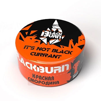Табак Burn Black, 25гр "Its not Black Currant / Красная Смородина"
